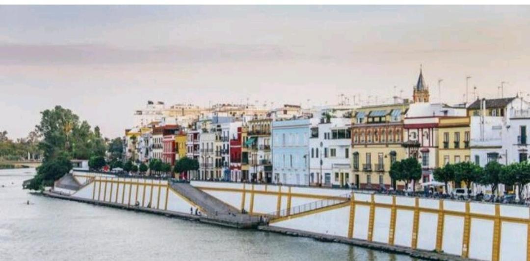 Luminoso Y Acoger Loft, Excelente Ubicacion Apartment Sevilla Bagian luar foto